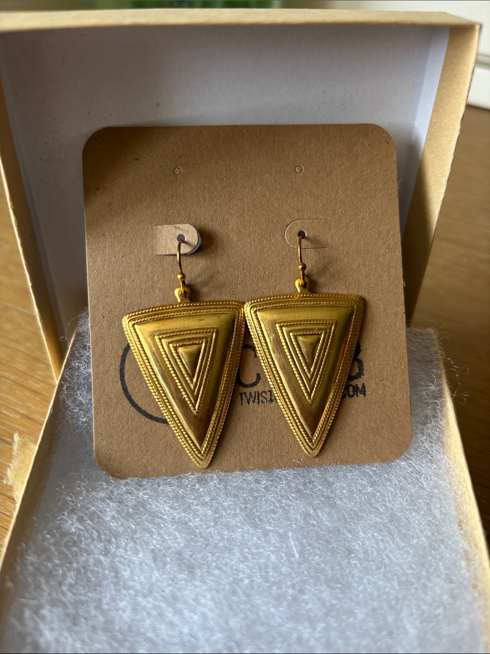 Triangle Earrings